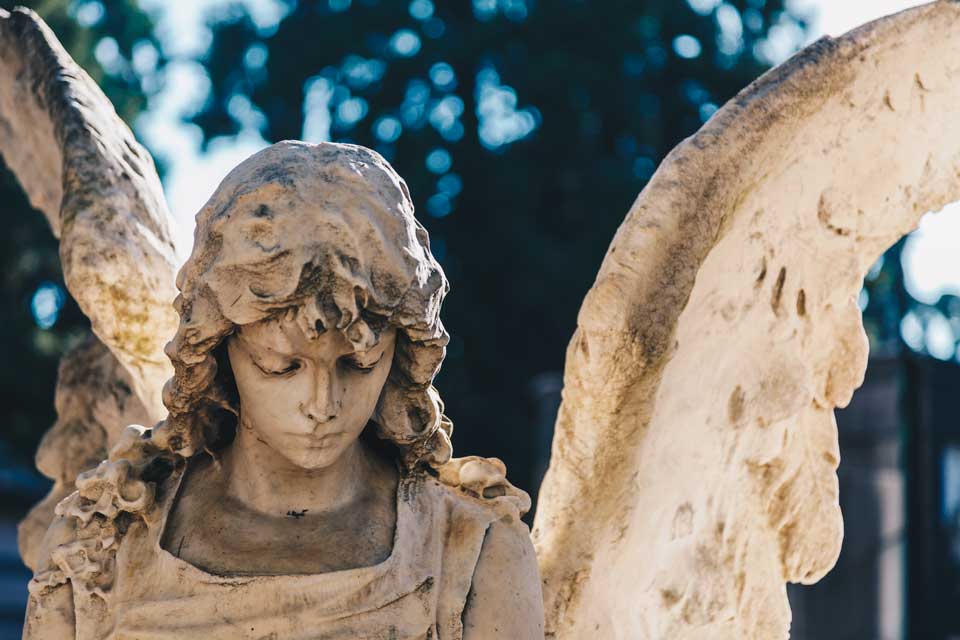 monumentalfriedhof mailand engel