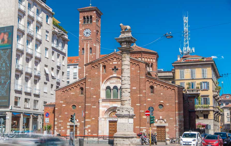 san babila mailand basilika