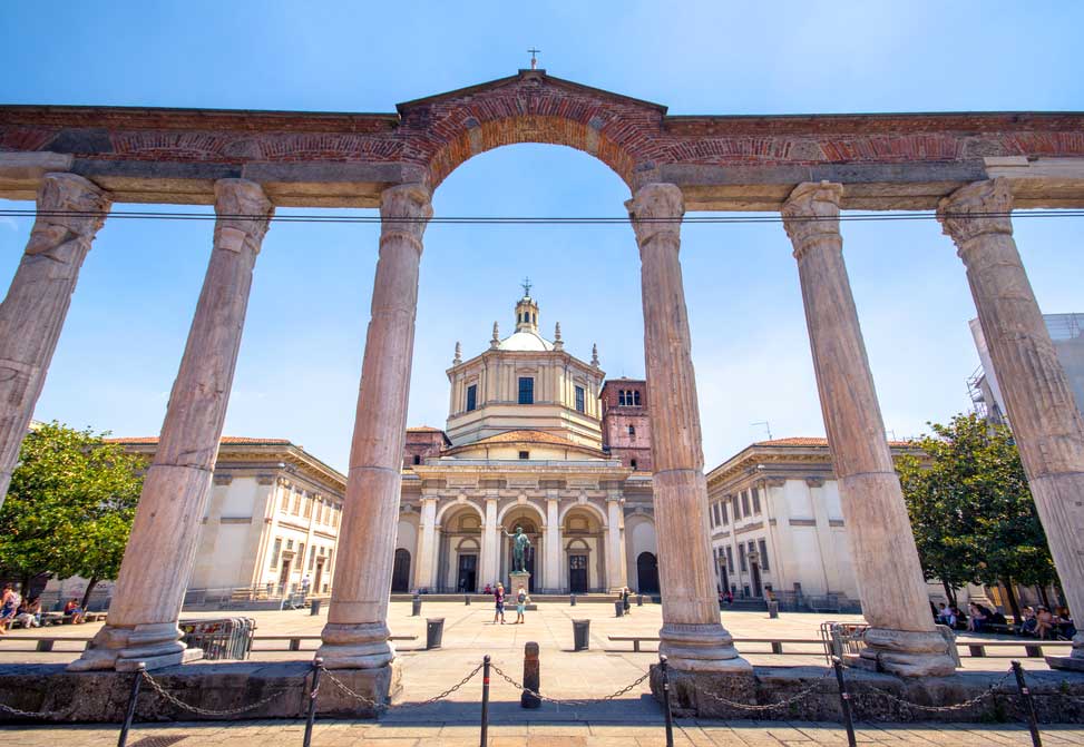 san lorenzo basilika in mailand